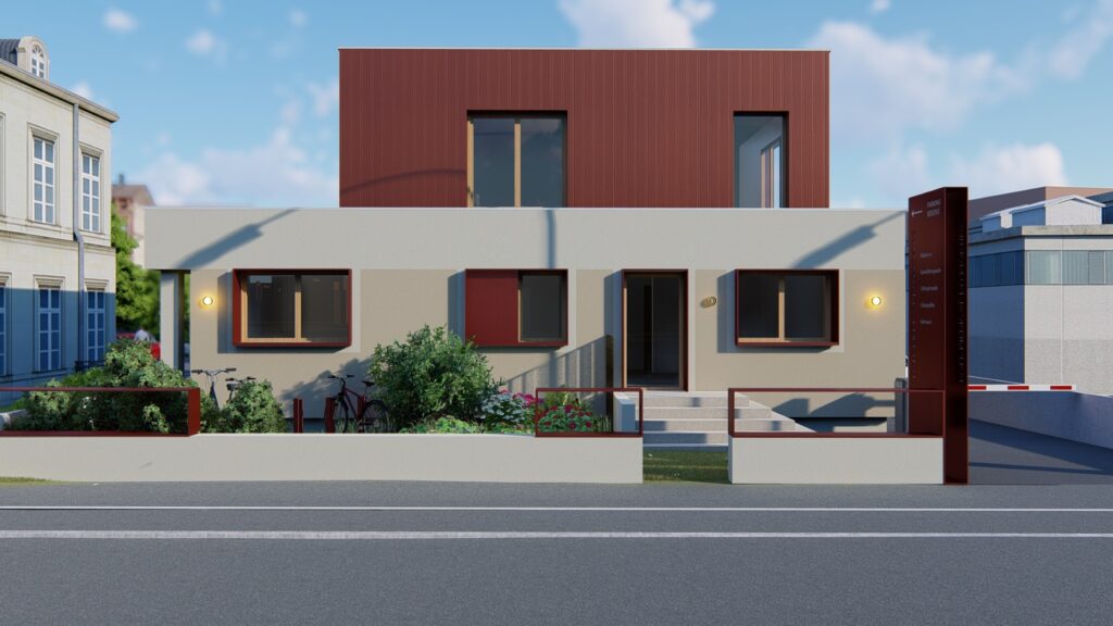 LPDM – Réhabilitation d’une maison individuelle en cabinet médical